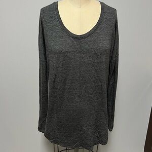 Women’s S Athleta Gray Long Sleeve Top